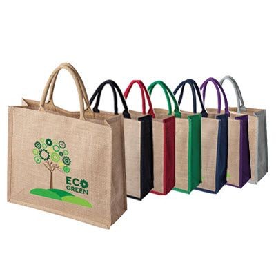 Picture of TATTON JUTE TOTE BAG FOR LIFE.