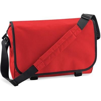 Picture of MARBURY 600D POLYESTER MESSENGER BAG in Red