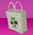 Picture of ARLEY ORGANIC COTTON SHOPPER TOTE BAG with Gusset.