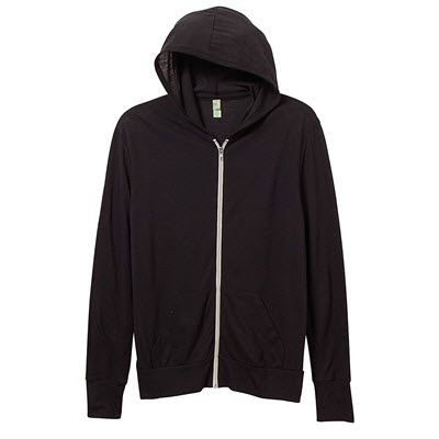 Picture of 150GSM ECO JERSEY ZIP HOODED HOODY.