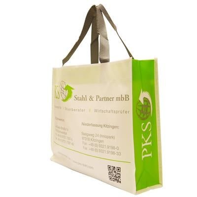 Picture of KNOWSLEY GLOSSY LAMINATED NON WOVEN PP BAG FOR LIFE with Nylon Handles