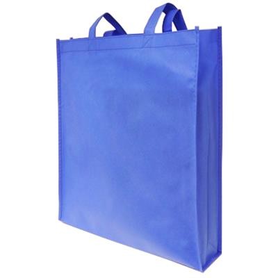 Picture of KNOWSLEY NON WOVEN POLYPROPYLENE BAG in Blue with Long Handles and Gusset
