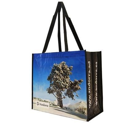 Picture of KNOWSLEY LAMINATED POLYPROPYLENE TOTE BAG with Long Handles.