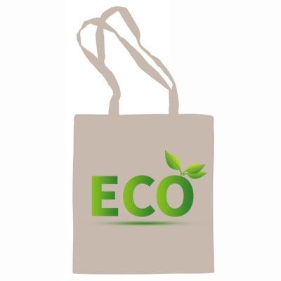 Picture of SPEKE 100% BIO-DEGRADABLE NATURAL COTTON SHOPPER TOTE BAG FOR LIFE.