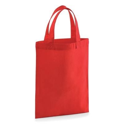 Picture of WESTFORD MILL BIODEGRADABLE COTTON MINI PARTY BAG FOR LIFE with Long Handles.