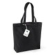 Picture of WESTFORD MILL BIODEGRADABLE ORGANIC COTTON SUSTAINABLE SHOPPER TOTE BAG with Gusset