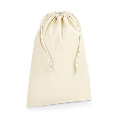 Picture of WESTFORD MILL BIODEGRADABLE ORGANIC 200GSM PREMIUM COTTON POUCH BAG