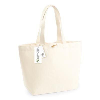 Picture of WESTFORD MILL EARTHAWARE ORGANIC MARINA TOTE BAG.