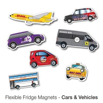 Picture of VARIOUS CAR AND VEHICLE SHAPE FLEXIBLE FRIDGE MAGNET