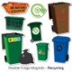 Picture of VARIOUS RECYCLING SHAPE FLEXIBLE FRIDGE MAGNET