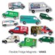 Picture of VARIOUS VAN SHAPE FLEXIBLE FRIDGE MAGNET