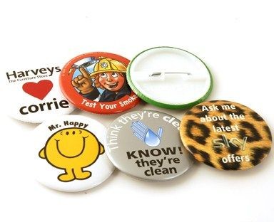 Picture of BUTTON BADGE.