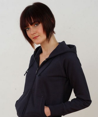 Picture of SAF ORGANIC COTTON LADIES LONG SLEEVE ZIP UP HOODED HOODY HOODED HOODY