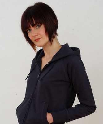 Picture of SAF ORGANIC COTTON LADIES LONG SLEEVE ZIP UP HOODED HOODY HOODED HOODY.