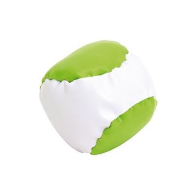 Picture of JUGGLE PVC JUGGLING BALL in White & Pale Green
