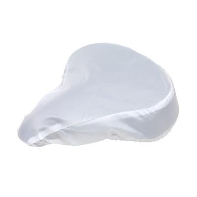 white bike seat cover