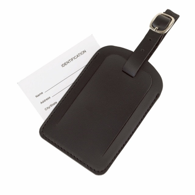Picture of SECURITY LUGGAGE TAG in Black