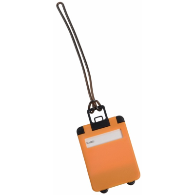 Picture of WANDERLUST LUGGAGE TAG in Orange