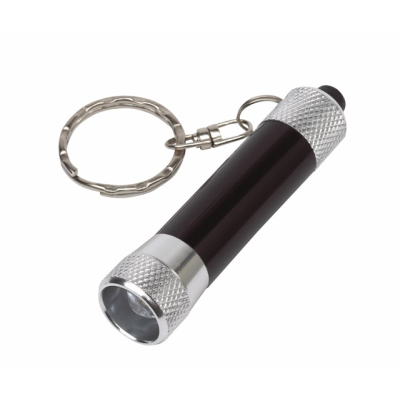 Picture of FLARE LED KEYRING TORCH LIGHT in Black