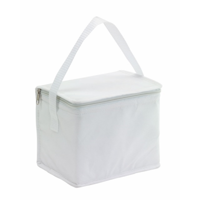 white insulated bag