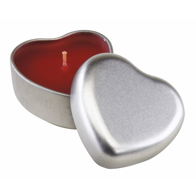 Picture of HEART PERFUMED CANDLE in Tin