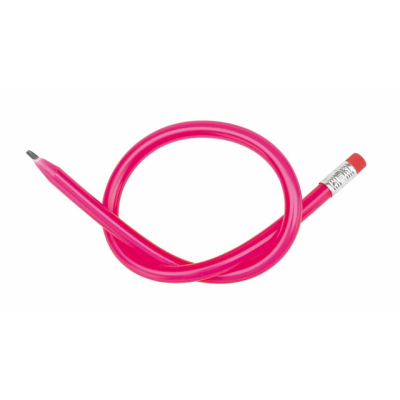 Picture of FLEXIBLE BENDY PENCIL in Pink
