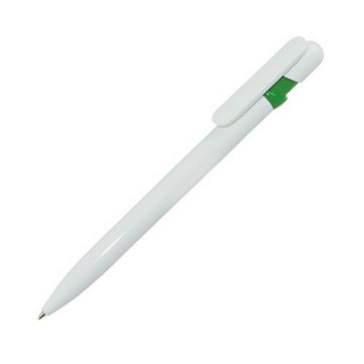 Picture of RHIN BALL PEN in White & Green.