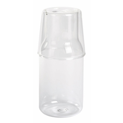Picture of GLASS CARAFE with Tumbler Glass Calmy