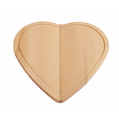 Picture of CUTTING BOARD WOOD HEART.