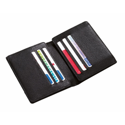 Picture of GENUINE LEATHER CREDIT CARD WALLET WALL STREET.