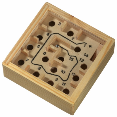 Picture of WOOD LABYRINTH GAME LOST