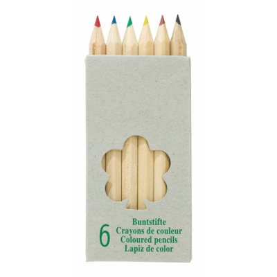Picture of 6 SHORT COLOURING PENCIL SET