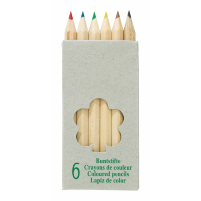 Picture of 6 SHORT COLOURING PENCIL SET.