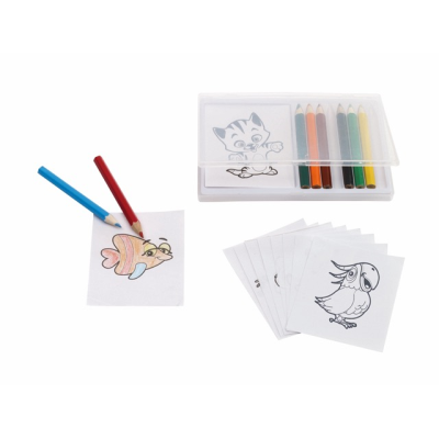 Picture of COLOURING SET CRAZY ANIMALS