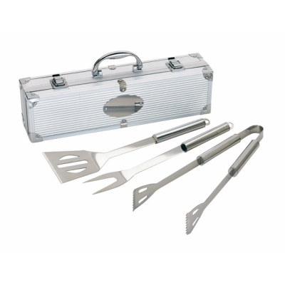 Picture of STAINLESS STEEL METAL BARBECUE CUTLERY ROAST.