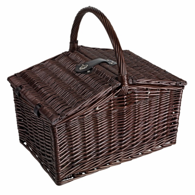 Picture of WICKER PICNIC BASKET RICHMOND PARK FOR 4 PEOPLE.