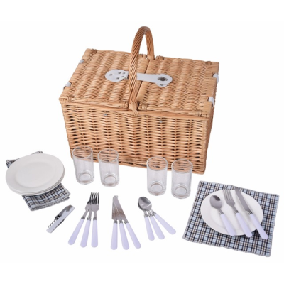 Picture of WICKER PICNIC BASKET STANLEY PARK FOR 4 PEOPLE