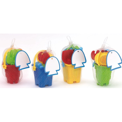 Picture of SAND BUCKET SET BEACHLIFE 7 PIECES