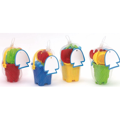 Picture of SAND BUCKET SET BEACHLIFE 7 PIECES.