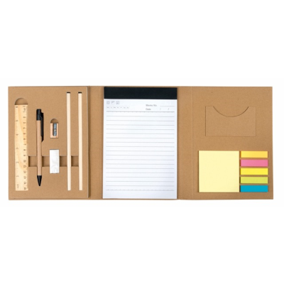 Picture of TRIFOLD STATIONERY SET SCHOOL DAYS.