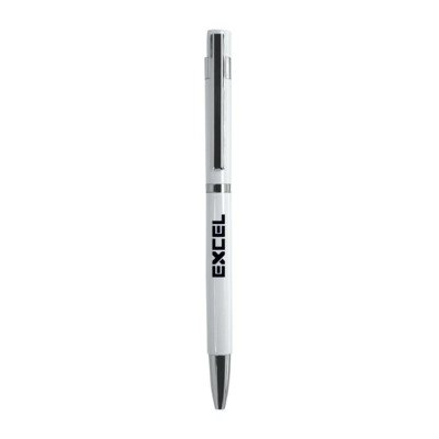 Picture of EXCEL GLOSS BALL PEN in White