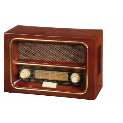 Picture of RECEIVER AM & FM RADIO in Elegant Wood Look