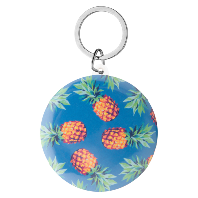 Picture of KEYBADGE MAXI PIN BUTTON KEYRING