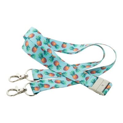 Picture of SUBYARD DOUBLE SAFE ECO CUSTOM SUBLIMATION LANYARD