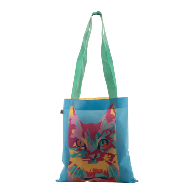 Picture of SUBOSHOP RPET CUSTOM SHOPPER TOTE BAG.