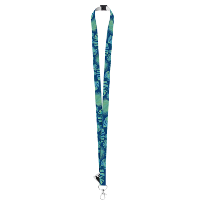 Picture of SUBYARD 15 ZERO SAFE RPET CUSTOM SUBLIMATION LANYARD