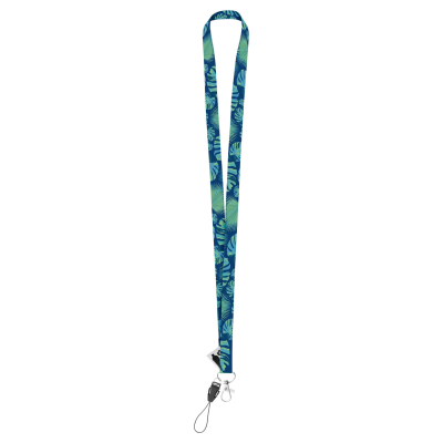 Picture of SUBYARD 15 B RPET CUSTOM SUBLIMATION LANYARD