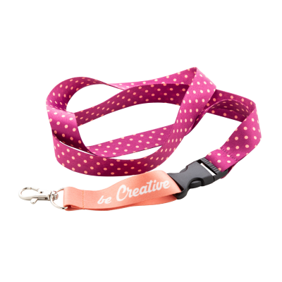 Picture of SUBYARD C RPET CUSTOM SUBLIMATION LANYARD