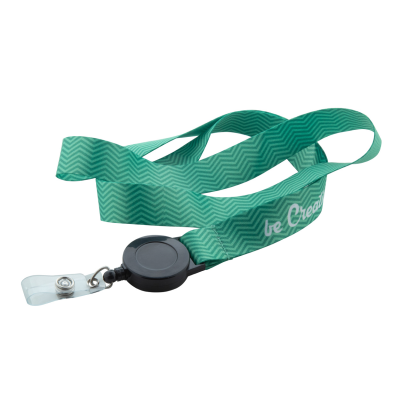 Picture of SUBYARD YOYO RPET CUSTOM SUBLIMATION LANYARD