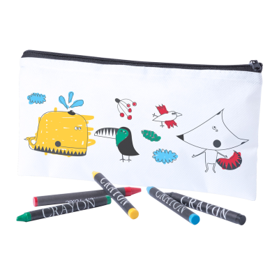 Picture of SKINGA COLOURING PEN CASE.